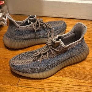 Adidas Men's Gray Yeezy Boost 350 V2 Sneakers